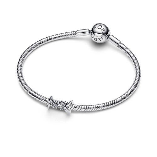 Pandora Amore Script Charm Pandora Amore Script Charm