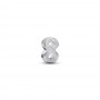 Pandora Textured Infinity Symbol Mini Charm Pandora Textured Infinity Symbol Mini Charm