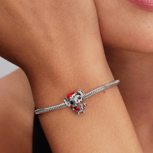 Pandora Disney Stitch Holiday Charm Pandora Disney Stitch Holiday Charm