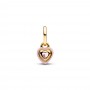 Pandora Pink Chakra Heart Mini Dangle Charm