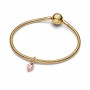 Pandora Pink Chakra Heart Mini Dangle Charm