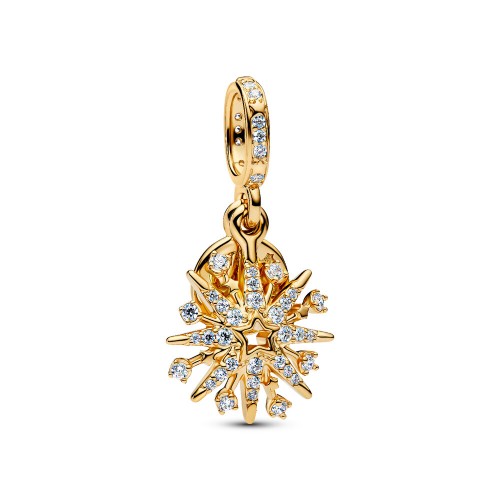Pandora Sparkling Firework Double Dangle Charm Pandora Sparkling Firework Double Dangle Charm