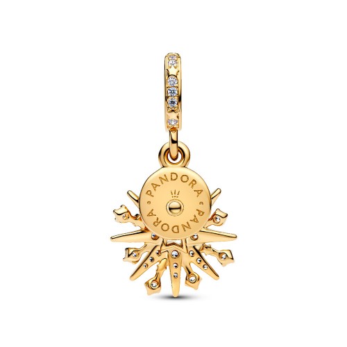 Pandora Sparkling Firework Double Dangle Charm Pandora Sparkling Firework Double Dangle Charm