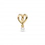 Pandora Wrapped Heart Charm Pandora Wrapped Heart Charm