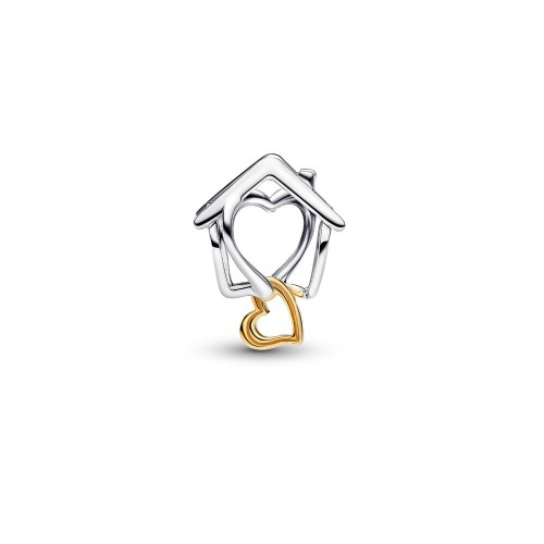 Pandora Home & Heart Charm Pandora Home & Heart Charm