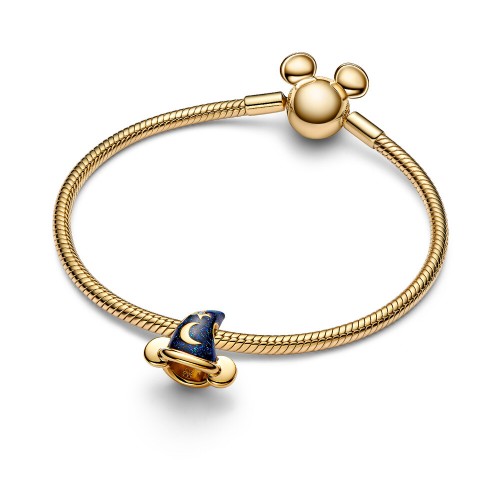 Pandora Disney Mickey Mouse Sorcerer's Hat Charm Pandora Disney Mickey Mouse Sorcerer's Hat Charm