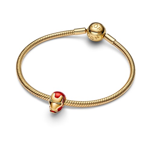 Pandora Marvel Iron Man Helmet Charm Pandora Marvel Iron Man Helmet Charm