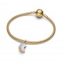 Pandora Sparkling Crescent Moon Dangle Charm Pandora Sparkling Crescent Moon Dangle Charm