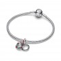 Pandora Holiday Wreath Double Dangle Charm Pandora Holiday Wreath Double Dangle Charm