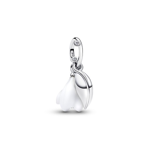 Pandora Snowdrop Flower Dangle Charm Pandora Snowdrop Flower Dangle Charm