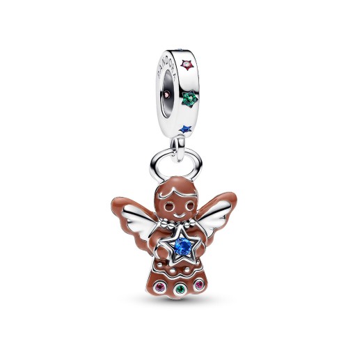 Pandora Gingerbread Angel Dangle Charm Pandora Gingerbread Angel Dangle Charm