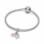 Pandora Opalescent Infinity Double Dangle Charm Pandora Opalescent Infinity Double Dangle Charm