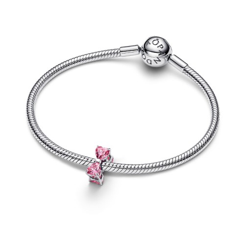 Pandora Pink Bow Charm Pandora Pink Bow Charm