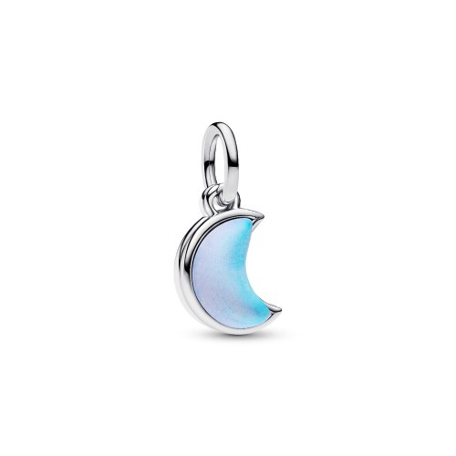 Pandora Crescent Moon Double Dangle Charm Pandora Crescent Moon Double Dangle Charm