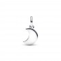 Pandora Crescent Moon Double Dangle Charm Pandora Crescent Moon Double Dangle Charm