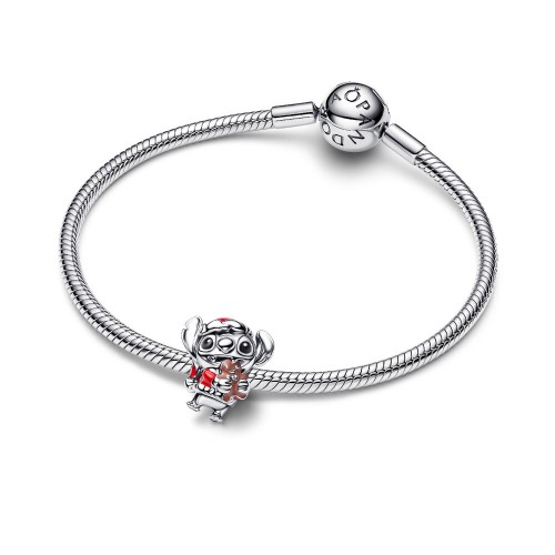 Pandora Disney Stitch Holiday Charm Pandora Disney Stitch Holiday Charm