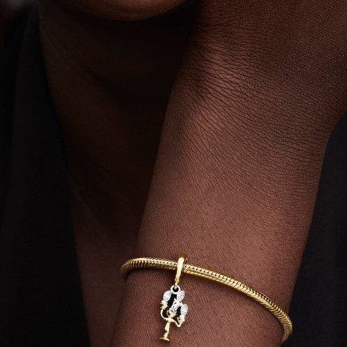 Pandora Disney Beauty and the Beast Lumiere Dangle Charm Pandora Disney Beauty and the Beast Lumiere Dangle Charm