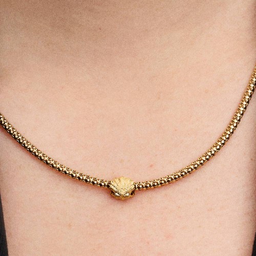 Pandora Textured Shell Mini Charm Pandora Textured Shell Mini Charm