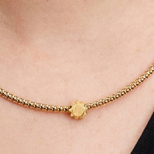 Pandora Textured Sun Mini Charm Pandora Textured Sun Mini Charm