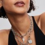 Pandora Engravable Square Tag Pendant Pandora Engravable Square Tag Pendant