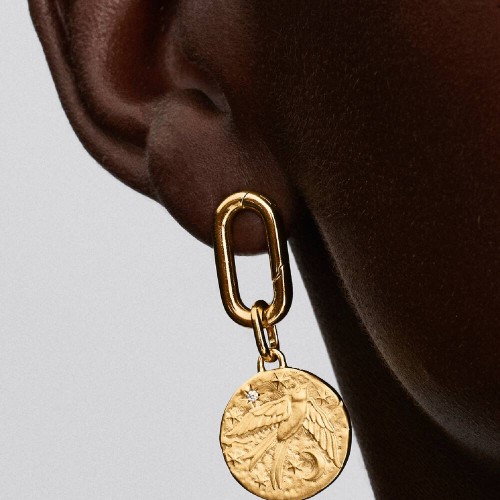 Pandora Swallow Medallion Charm Pandora Swallow Medallion Charm