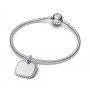 Pandora Engravable Square Tag Pendant Pandora Engravable Square Tag Pendant
