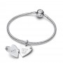 Pandora Engravable Openable Heart Tag Pendant Pandora Engravable Openable Heart Tag Pendant