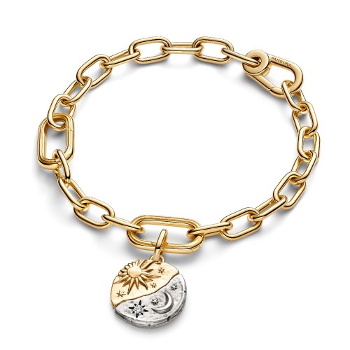 Pandora Sun and Moon Medallion Charm Pandora Sun and Moon Medallion Charm