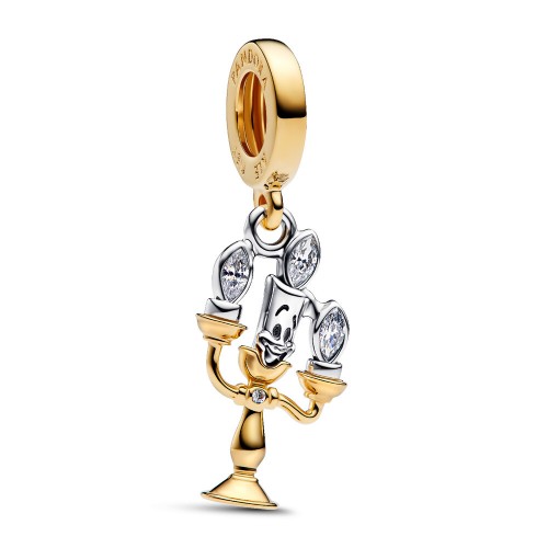 Pandora Disney Beauty and the Beast Lumiere Dangle Charm Pandora Disney Beauty and the Beast Lumiere Dangle Charm