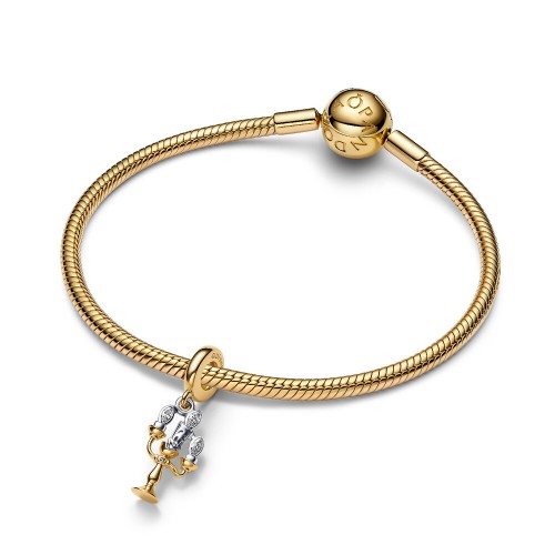 Pandora Disney Beauty and the Beast Lumiere Dangle Charm Pandora Disney Beauty and the Beast Lumiere Dangle Charm