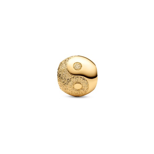 Pandora Textured Yin and Yang Mini Charm Pandora Textured Yin and Yang Mini Charm