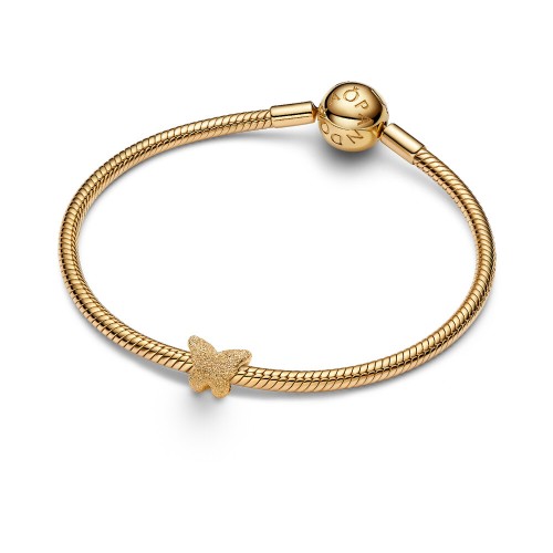 Pandora Textured Butterfly Mini Charm Pandora Textured Butterfly Mini Charm