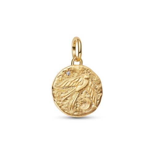 Pandora Swallow Medallion Charm Pandora Swallow Medallion Charm