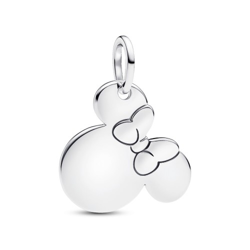 Pandora Disney Minnie Mouse Engravable Dangle Charm Pandora Disney Minnie Mouse Engravable Dangle Charm
