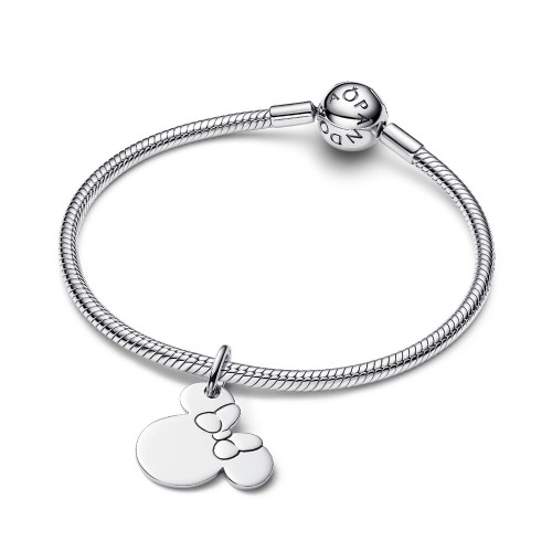 Pandora Disney Minnie Mouse Engravable Dangle Charm Pandora Disney Minnie Mouse Engravable Dangle Charm