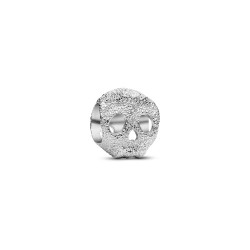 Pandora Textured Skull Mini Charm Pandora Textured Skull Mini Charm
