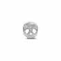 Pandora Textured Skull Mini Charm Pandora Textured Skull Mini Charm