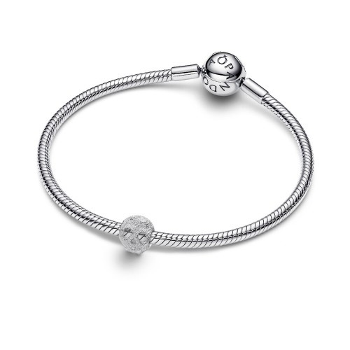 Pandora Textured Skull Mini Charm Pandora Textured Skull Mini Charm