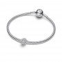 Pandora Textured Paw Mini Charm Pandora Textured Paw Mini Charm
