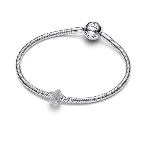 Pandora Textured Star Mini Charm Pandora Textured Star Mini Charm