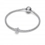 Pandora Textured Star Mini Charm Pandora Textured Star Mini Charm