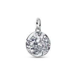 Pandora Cherry Blossom Medallion Charm Pandora Cherry Blossom Medallion Charm