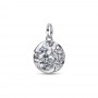 Pandora Cherry Blossom Medallion Charm