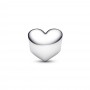 Pandora Engravable Clear Stone Heart Charm Pandora Engravable Clear Stone Heart Charm