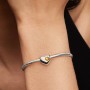 Pandora Engravable Honey Stone Heart Charm Pandora Engravable Honey Stone Heart Charm