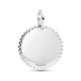 Pandora Engravable Round Tag Pendant Pandora Engravable Round Tag Pendant