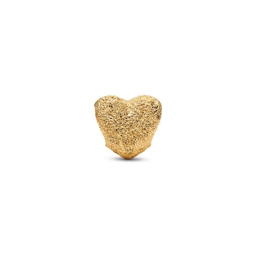 Pandora Textured Heart Mini Charm Pandora Textured Heart Mini Charm