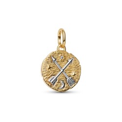 Pandora Crossing Arrows Medallion Charm Pandora Crossing Arrows Medallion Charm