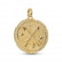 Pandora Crossing Arrows Oversized Medallion Charm Pandora Crossing Arrows Oversized Medallion Charm