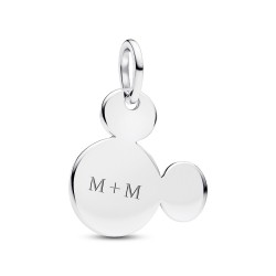 Pandora Disney Mickey Mouse Engravable Dangle Charm Pandora Disney Mickey Mouse Engravable Dangle Charm